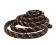 Oval Braided Cords - 11,3x6,3mm - Brown And Black