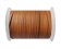 Cowhide Leather Jewelry Cord -3mm-SE_TAN