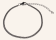 Chopin Chain Bracelet - Silver - 1mm - Item 1000