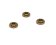 Stainless steel part for round leather: SSP-37 1mm (Gold)