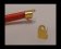 Stainless steel part for leather: SSP 603 3mm (gold)