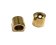 Stainless steel end cap SSP759-4mm-Gold