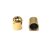 Stainless steel end cap SSP759-6mm-Gold
