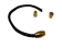 Zamak magnetic clasp: MGL 8 6mm (Gold)
