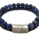 Combination Gemstone and Leather Bracelet - Style 169