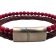 Combination Gemstone and Leather Bracelet - Style 173