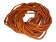 Silk Cords - Burnt Orange - 2mm