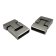 Stainless Steel Magnetic Clasp: MGST-119 20*4mm (steel matt)