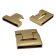 Stainless Steel Magnetic Clasp: MGST-119 30*3mm (Gold)