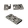 Stainless Steel Snap Lock Clasp: MGST 52 20x3.5mm (Steel)