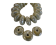 Ceramic beads - 14mm (Beige AB)