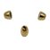 Stainless Steel Magnetic Clasp: MGST-44 5.2*2.3mm (Gold)
