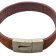 Plain Flat Leather Bracelet - Style 291