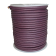 Round Leather Cord - Plum - 3mm