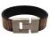Plain Flat Leather Bracelet - Style 281