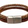 Combination Leather Bracelet - Style 193