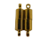 Brass Magnetic clasp Gold MG 8 5mm