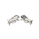 Antique Silver Plated charms - 44307