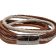 Combination Leather Bracelet - Style 240