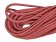 Real Round Nappa Leather Cord - Dark Pink 5mm