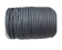 Round Wax Cotton Cords - 3mm  - Steel Grey