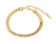 Gold plated stainless steel Bracelets - 15