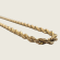 Rope Chain Necklace - Gold - 3mm - Item 906