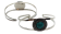 Turquoise Stone Brass Cuff -Style10