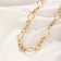 Gold Plated Stainless Steel Necklace - 508