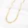 Gold Plated Stainless Steel Necklace - 503