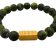 Serpentine Gemstone Bracelet: Style-528 (8mm)