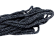 Paracord 6mm - GREY BLACK