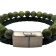 Combination Gemstone and Leather Bracelet - Style 171