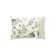 Cream Long Cotton Cushion with Flowers