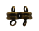 brass Magnetic clasp MG16-Antique Gold