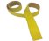 Hair-on leather belts - 40mm - Yellow