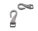 Zamak Hook Clasp MGL-279-7x3mm-Matt Steel