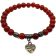 Carnelian Gemstone Bracelet: Style-501 (6mm)