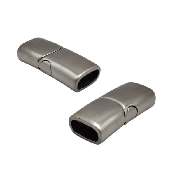 Stainless Steel Magnetic Clasp: MGST-262 8*4mm (Steel Matt)