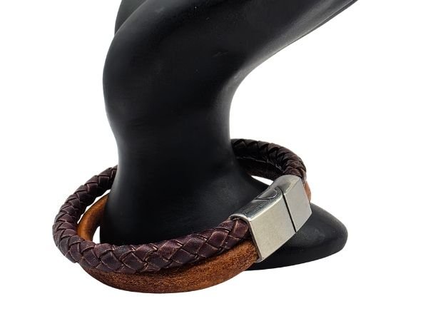 Combination Leather Bracelet - Style 191