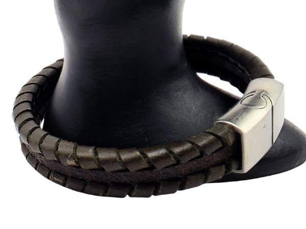 Bruges Braided Leather Bracelet - Style 248