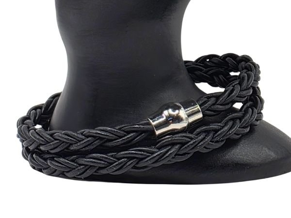 Hawaii Bolo Braided Leather Bracelet - Style 514