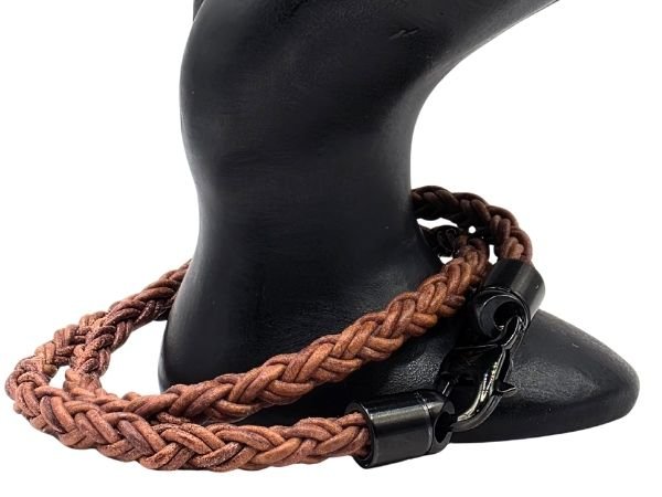 Hawaii Bolo Braided Leather Bracelet - Style 505