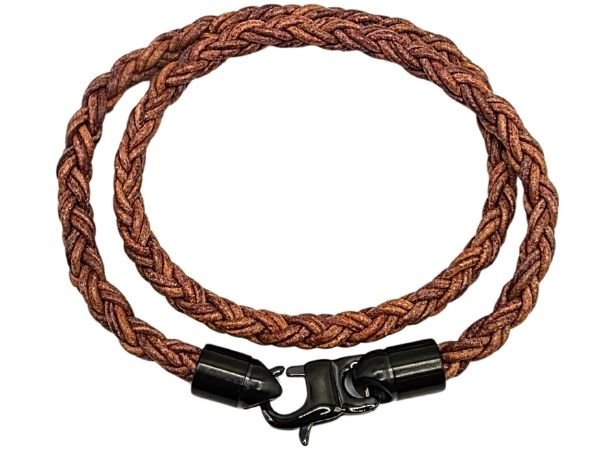 Hawaii Bolo Braided Leather Bracelet - Style 505