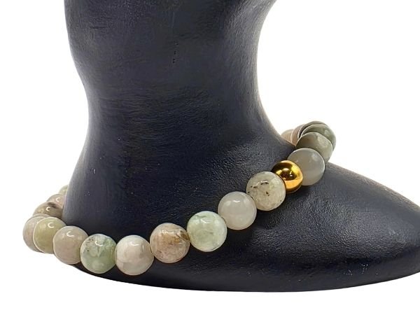 Jade Gemstone Bracelet: Style-537 (6mm)