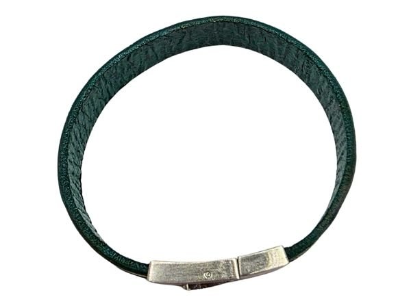 Plain Flat Leather Bracelet - Style 306