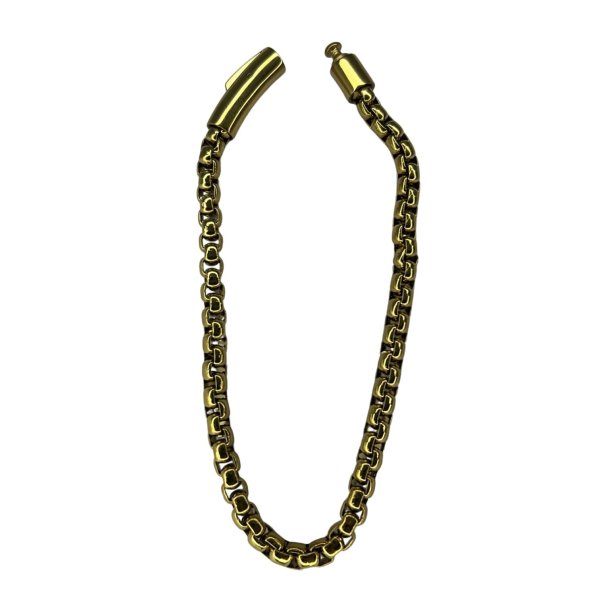 Men's Bracelet with Magnetic Clasp - 23cm- Gold