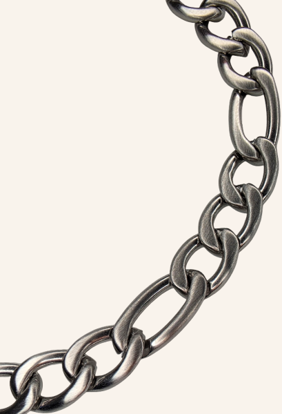 Figaro Chain Bracelet - Silver - Item 999