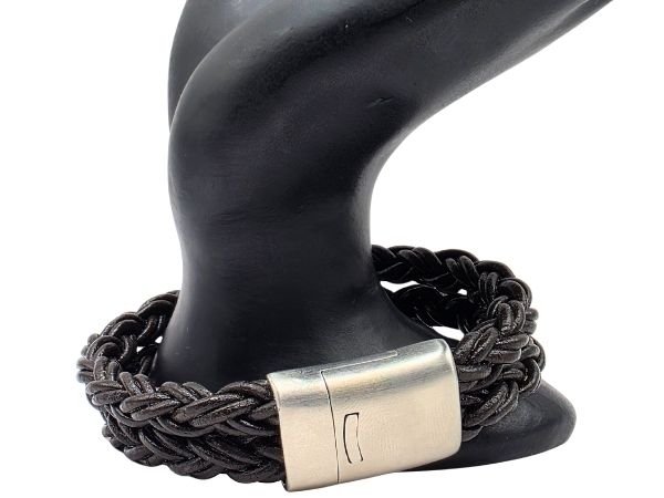 Hawaii Bolo Braided Leather Bracelet - Style 530