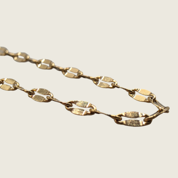 Puka Shell Chain Necklace - Gold - 1mm - Item 994